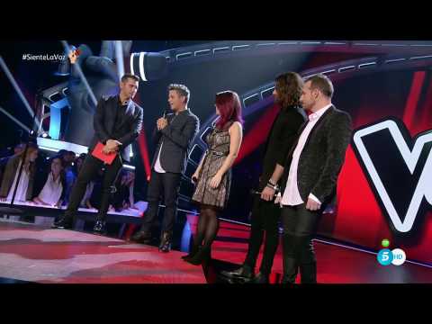 Alejandro Sanz y su equipo: "Cuando Nadie Me Ve" – Segundo Directo - La Voz 2016