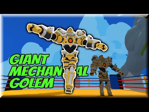 ⚙️Giant  Mechanical Golem vs Every Faction - Totally Accurate Battle Simulator TABS