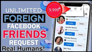How to Get Unlimited FOREIGN Friend Request ON Facebook || Get Unlimited FRIEND REQUEST