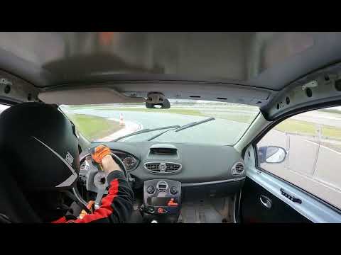 Superoes Toru Łódź 26.03.2023 przejazd 9, Maciej Sikora, Renault Clio 3 RS