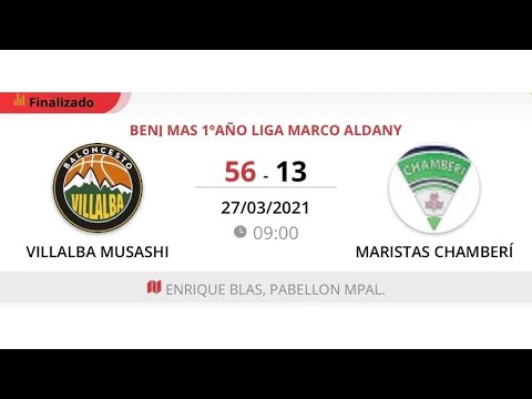 Benjamín masc 2012 VILLALBA MUSASHI - MARISTAS CHAMBERI