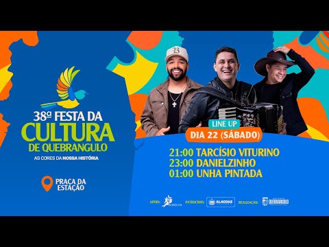 Rádio Princesa FM 103,5 - 38ª Festa da Cultura de Quebrangulo - 22/11/2025