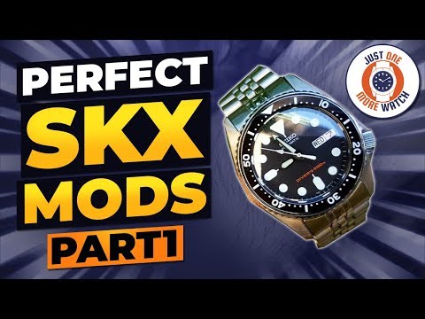 Sapphire and Ceramic! Perfect Seiko SKX Mods - Part 1
