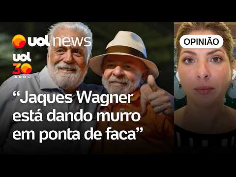 Jaques Wagner se apoia em amizade de Lula e está dando murro em ponta de faca | Daniela Lima