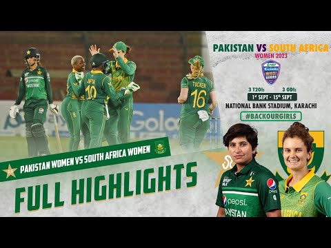 Full Highlights | Pakistan Women vs South Africa Women | 1st ODI 2023 | PCB | M3D1L