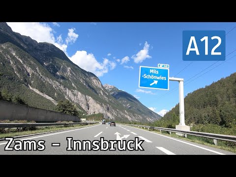 Austria: A12 Zams - Innsbruck (Inntal Autobahn)