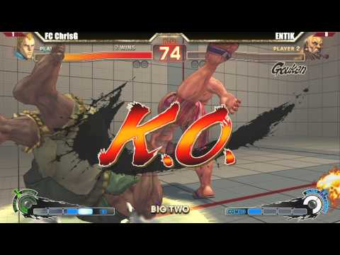 SSF4 AE2012 FC ChrisG vs Entik - Big Two #49 Tournament