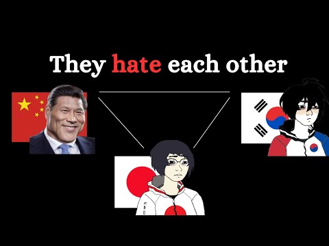 Even God can't fix the relations between China, Japan and South Korea