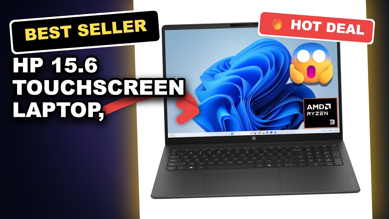 HP 15.6 Touchscreen Laptop, 16 GB DDR5 RAM 512 GB SSD Unboxed Review