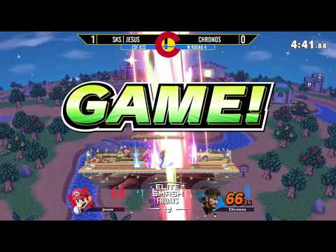 Elite Smash Friday #22 - SKS|Jesus (Mario) Vs. Chronos (Snake) - Winners Round 4