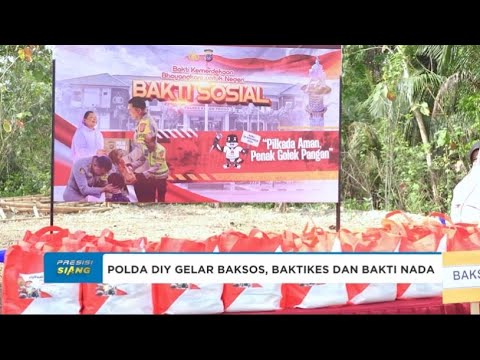 POLDA DIY GELAR BAKTI SOSIAL, BAKTI KESEHATAN, DAN BAKTI NADA