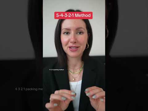 this is the EASIEST way to pack light for travel!