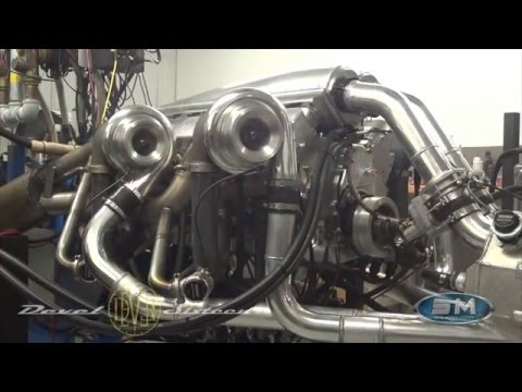 Devel Sixteen V16 5000HP Engine Dyno - AutoEmotionenTV