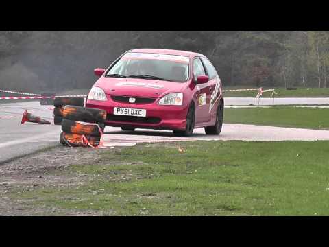 Kania Mariusz  - Honda Civic Type R - SuperOES 4 Runda  Tor Kielce 16-04-2016