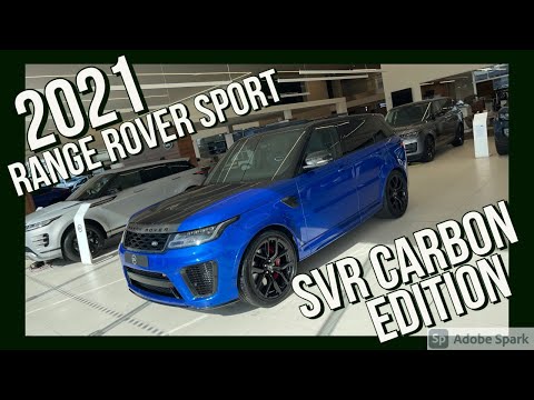 2021 RANGE ROVER SPORT SVR CARBON EDITION - Introduction and Walk Around