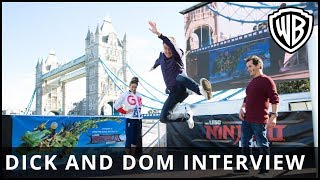 The LEGO Ninjago Movie - Dick and Dom interview - Official Warner Bros. UK video