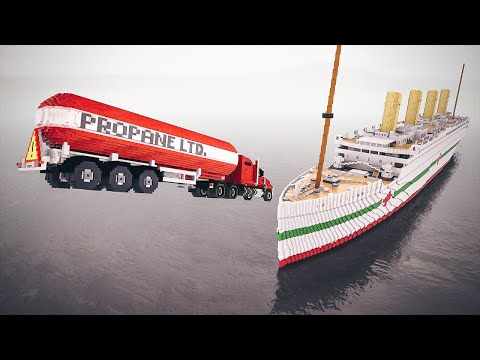 Cars attacking Britannic Ship | Teardown