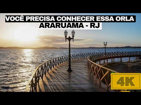 Nova Orla Oscar Niemeyer em Araruama - Rio de Janeiro de Bicicleta ( 10 km de extensão )