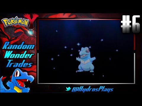 Pokemon X and Y Random Wonder Trades - #6 - TOTALLY TOTODILE!!!