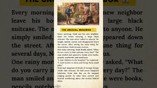 Shadowing Practice | The Unusual Neighbor 🏠 | A2-B1 English Story