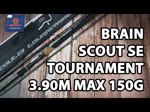 Фідер Brain Scout SE Tournament 3.90m max 150g 3sec (+3 вершинки)