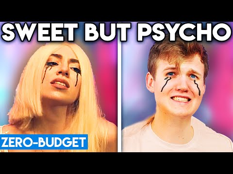 AVA MAX WITH ZERO BUDGET! (Sweet But Psycho PARODY)