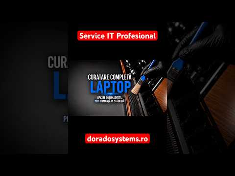 Curatare Laptop Completă Cu Schimbare Pasta Termo, Metal Lichid, Thermal Putty