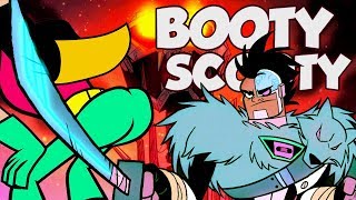 Teen Titans Go!  | Booty Scooty kontra Night Begins to Shine  | DC Kids