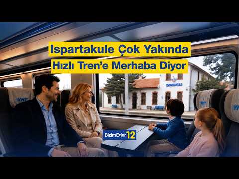 Ispartakule Çok Yakında Hızlı Tren’e Merhaba Diyor