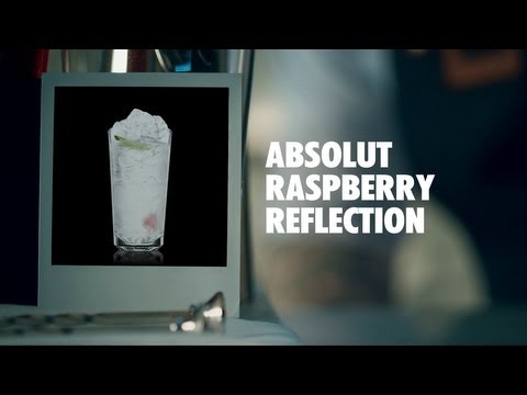ABSOLUT RASPBERRY REFLECTION DRINK RECIPE - HOW TO MIX