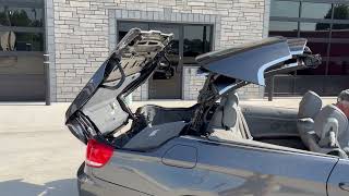 2007 BMW 328i Convertible Hard Top Opening