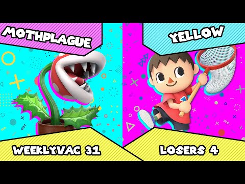 WeeklyVAC 31 - SSBU - MothPlague (Piranha Plant) vs Yellow (Villager)