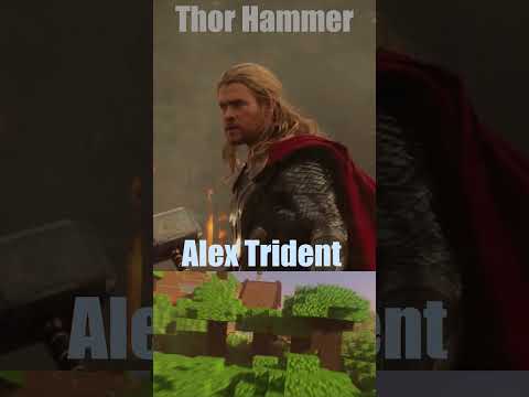 Minecraft Alex vs Thor Hammer - EPIC Battle and Shocking Twist!