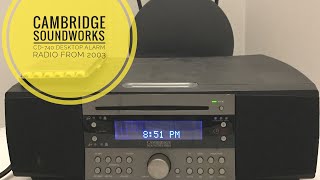 Video thumbnail for Cambridge Soundworks CD-740 alarm radio (video 38) by Vintage Audiophile