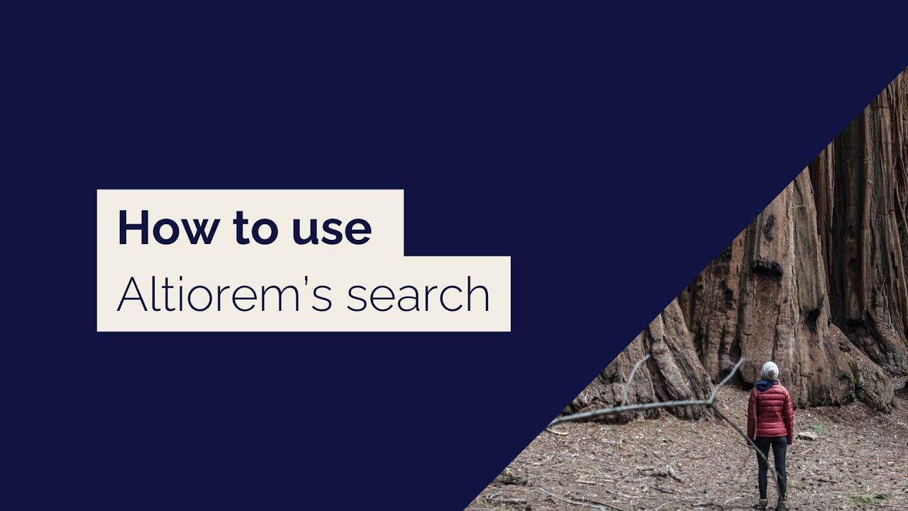 How to search our sustainable finance library