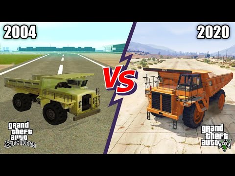 GTA 5 DUMP VS GTA SAN ANDREAS DUMPER (WHICH IS BEST? )