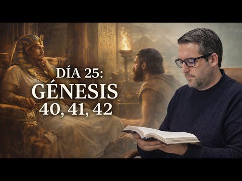 DAY 25 - Genesis 40, 41, 42 / The Bible in 1 Year / Juan Manuel Vaz