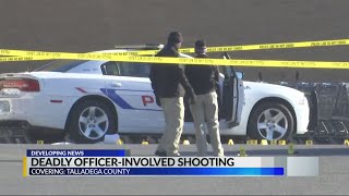 Deadly officer involved shooting in Talladega