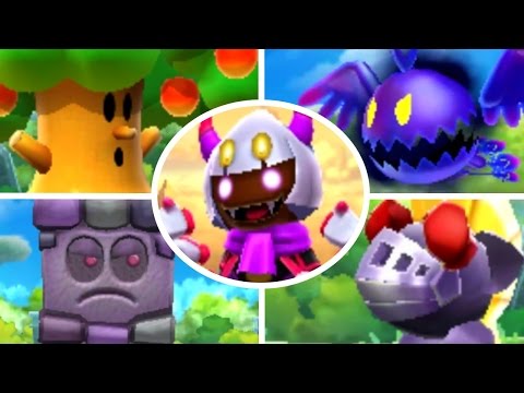 Team Kirby Clash Deluxe - ALL 42 Main & Side Bosses