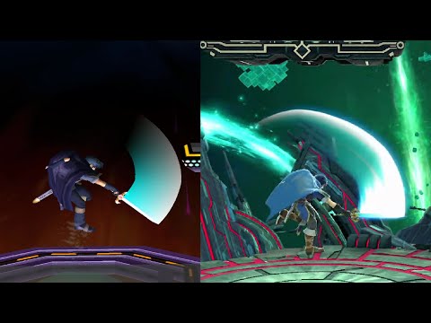 Smash Ultimate's change to C-Stick aerials