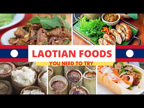 Laos Foods | 🇱🇦 | Top Traditional Laotian Foods | Laotian  Cuisine