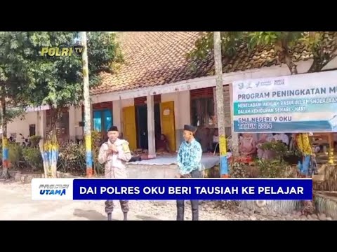 DAI POLRES OKU BERI TAUSIAH KE PELAJAR