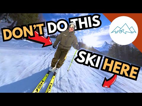 How to ski faster with confidence | How to look like a pro skier | Controlling speed on steep slopes