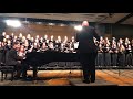The Echoing Green (Mathias) 2018 All-State Treble Choir