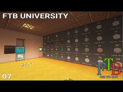 FTB University EP7 RFTools Builder and Yabba Barrels