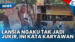 Klarifikasi Karyawan Bakso soal Lansia Viral: Pelanggan Mengira Ada Pungutan Parkir