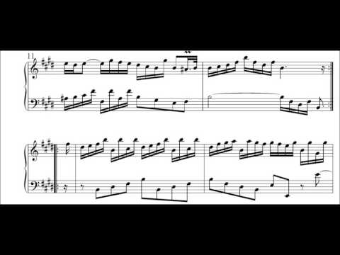 J S Bach French Suite 6 in E major BWV 817 Allemande Ingrid Haebler
