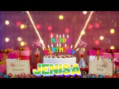 JENISA Happy Birthday Song with Names 🌟 Happy Birthday to You