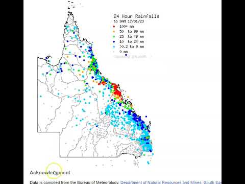 OCC QLD DAILY WEATHER WRAP JAN 17 2023