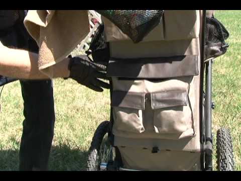 Rugged Gear Four Gun Shooting Cart Overview